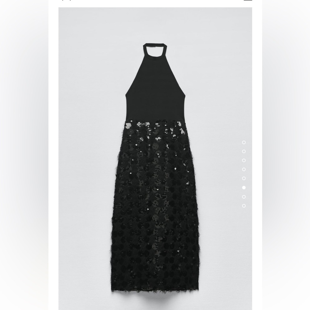 ZARA Sequin Dress Holiday Collection